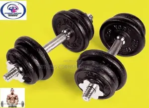 Weight Set 20kg with Steel Dumbbells New