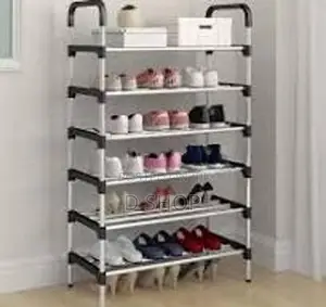 Shoe Rack - 7 -Layer Steel -Easy to fix