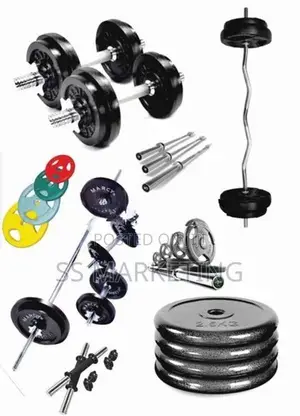 New Dumbbell Weight Plate Set ගම්පහ,යක්කල,පුගොඩ,කඩවත,වැලිවේරිය අඩුම මි