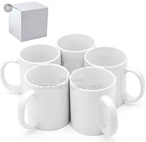 Sublimation White Mugs "AAA" With Box