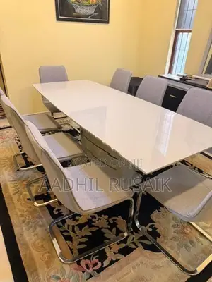 Dining Table Imported With 8 Chairs