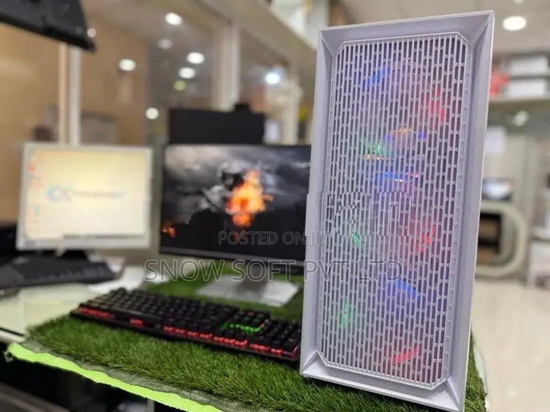 Golden Field Gaming Casing - White Edition