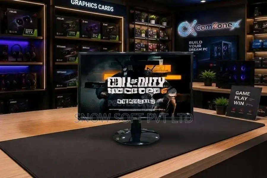Used 24" Wide LED IPS HDMI Monitor