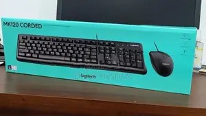 Logitech MK120 Wired Keyboard And Mouse