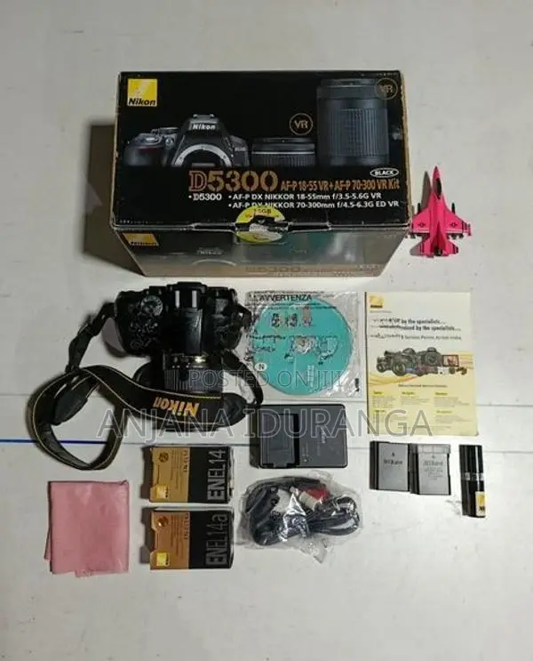 Nikon D5300 Camera Full Set