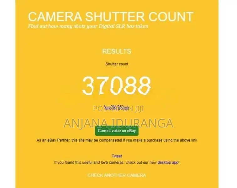 Nikon D5300 Camera Full Set