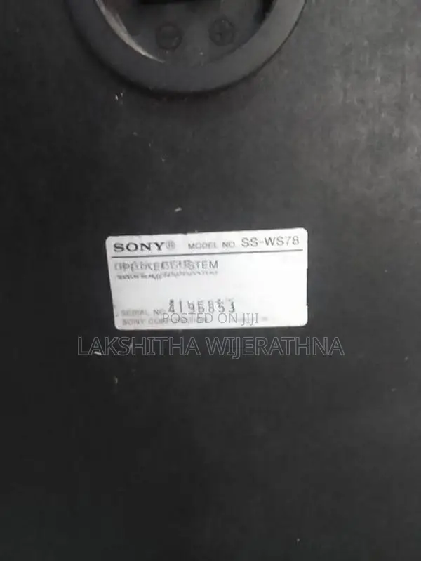 Sony Subwoofer