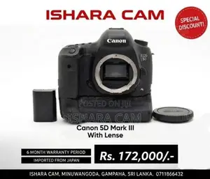 canon 5D mark 3 DSLR lens battery grip