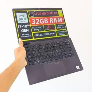 A+ Grade Dell Latitude 7410 Core i7 10th GEN 32GB RAM 512GB SSD Laptop