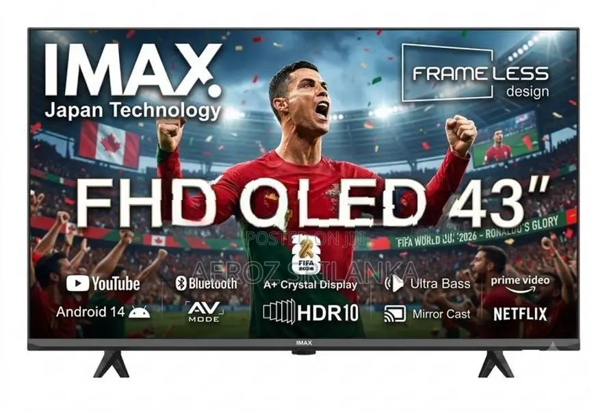 New IMAX 43'' QLED Smart FHD Android TV
