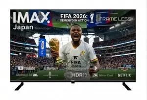 IMAX 50'' UHD Frameless Smart 4K TV With Bluetooth