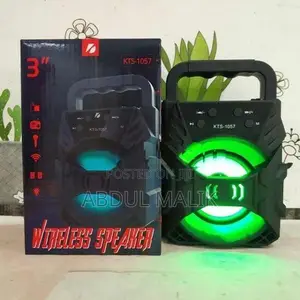 KTS-1057 Portable Wireless Bluetooth Speaker – 3”