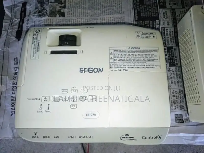 Multimedia Projector Epson Eb97h Lumens 2800