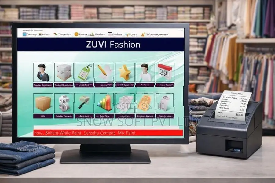 Smart POS Solution for Textile Stores