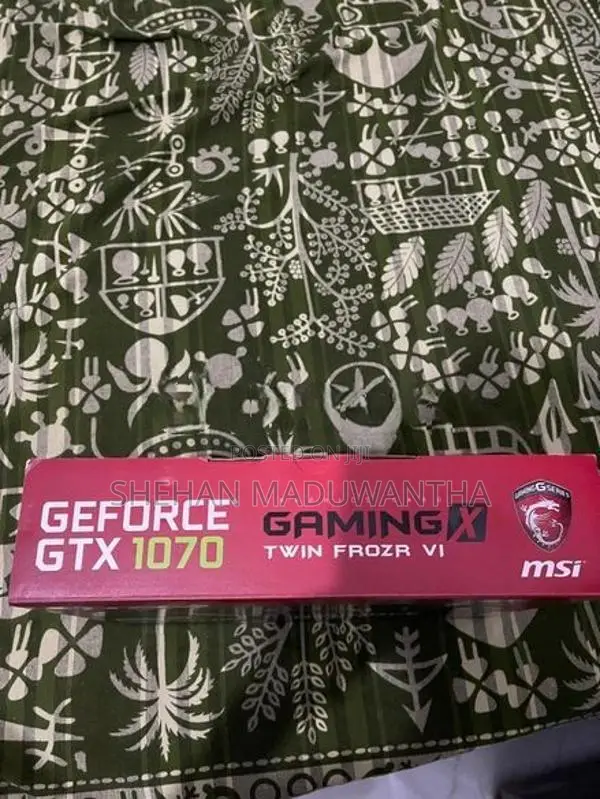 MSI GeForce GTX 1070 Gaming X VGA