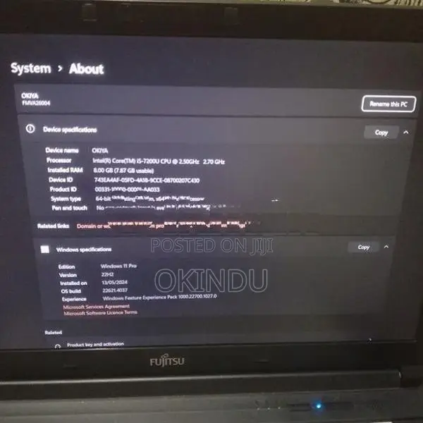 Fujitsu Laptop