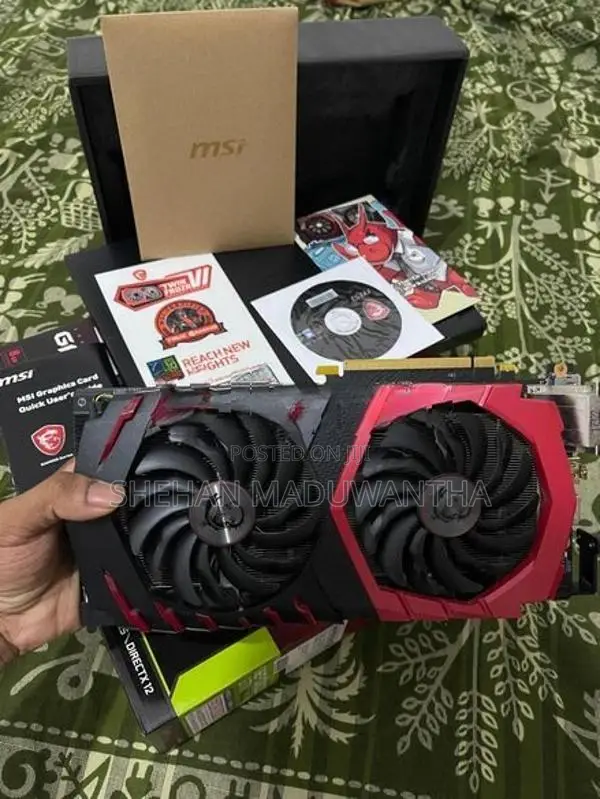 MSI GeForce GTX 1070 Gaming X VGA