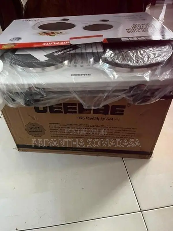 Geepas Double Hot Plate