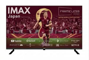 New IMAX UHD 50'' Frameless Smart 4K Tv With Bluetooth