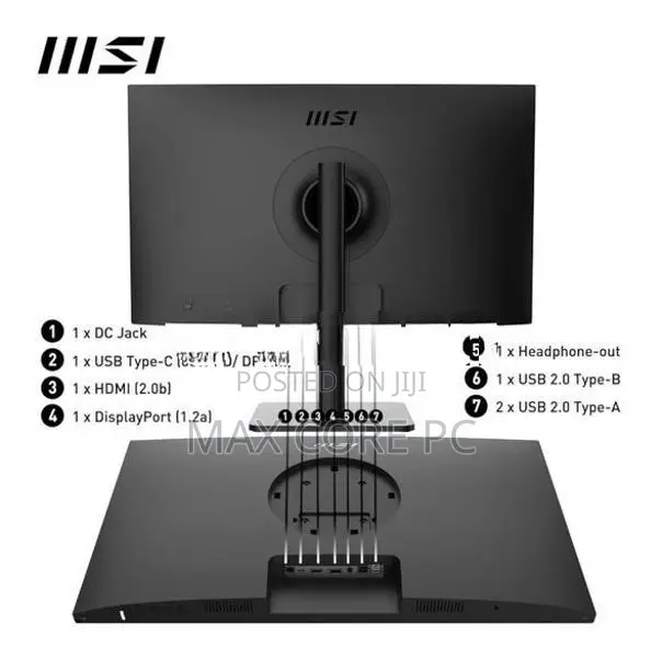 MSI Modern MD272QXP 27″ Monitor 100Hz 2K WQHD