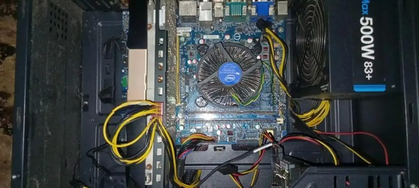 H61 USED Motherboard with I3 2nd GEN CPU