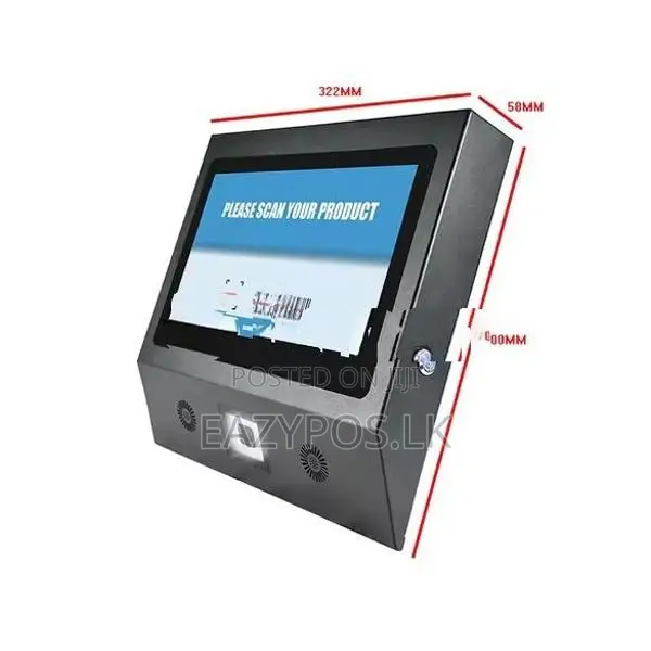 POS Flat Bed Unit with Built-in 2D Scanner | Core i3 Touch