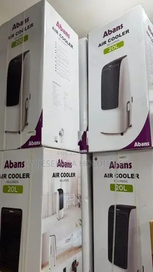 Abans 20L Air Cooler With Remote - White