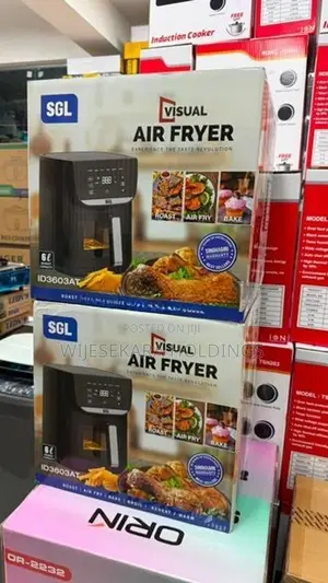 SGL 6 Liters Large Capacity Air Fryer - Visual Glass Model