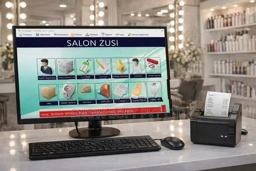 All-in-One Salon Management System