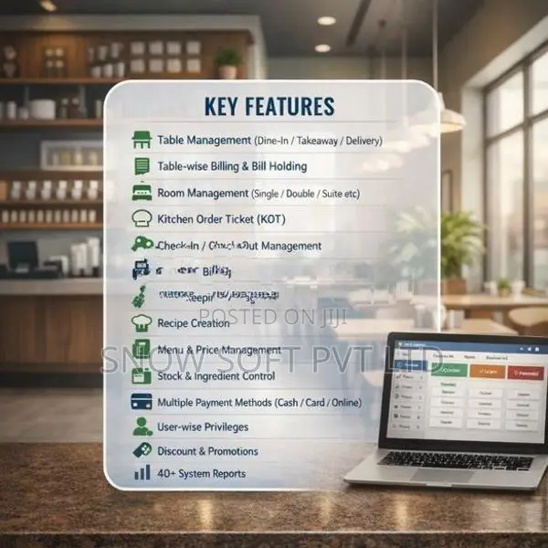 Complete Smart Hotel Management POS Solution