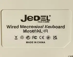 KL-71 Jedel Mechanical Keyboard RGB with USB HUB