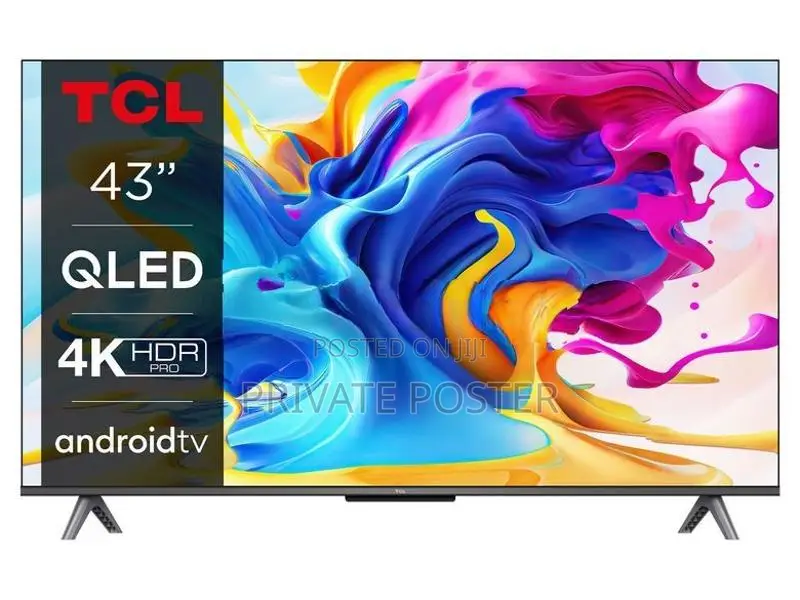 New TCL 43" QLED FHD HDR Frameless Google TV