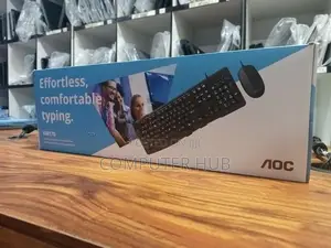 AOC Brand New Wired Keyboard With Mouse Combo- KM170