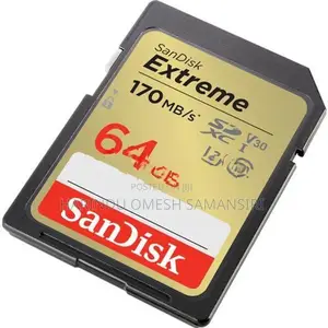 SanDisk 64GB Extreme UHS-I SDXC 170 MB/s Memory Card