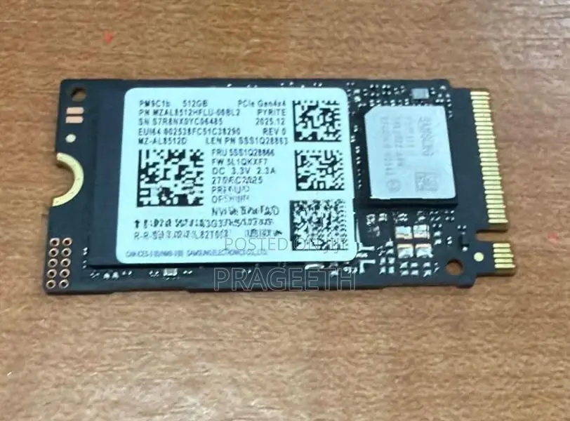 Samsung 512GB NVME Gen4