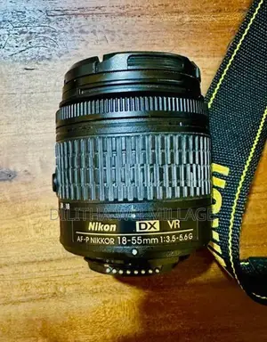 Nikon D5300 DSLR Camera with AF-P NIKKOR 18-55mm VR Lens