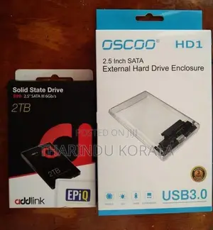 Addlink 2TB SATA SSD With 2.5 Inch Enclosure
