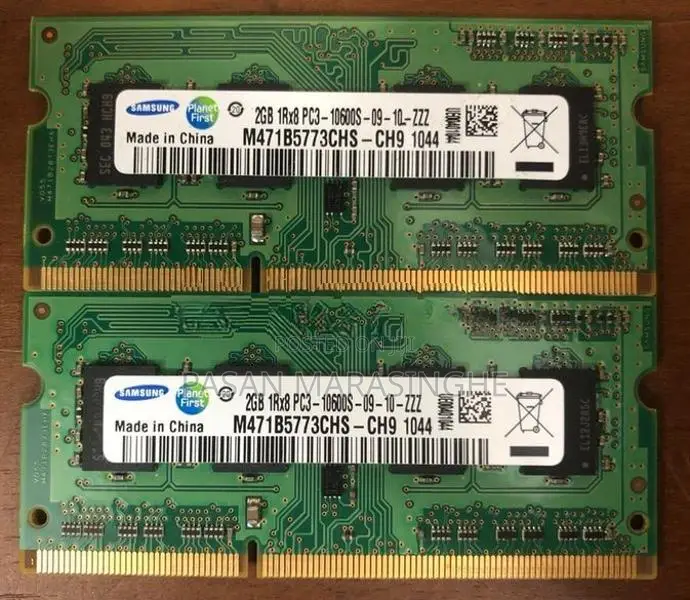 2GB DDR3 Laptop RAM Sticks (2 x 4GB Total) – Used