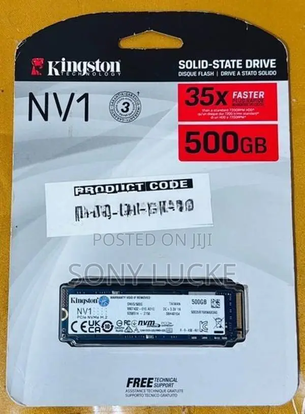 NV1 500GB NVMe M.2 SSD