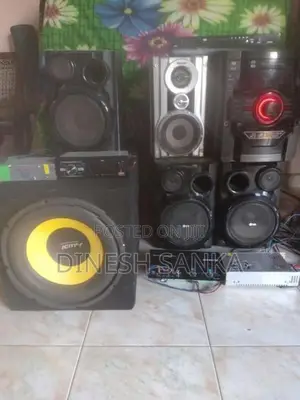 Sound System Subwoofer with Amplifier