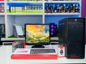 Intel Core I5 4th Gen 8GB RAM 120GB SSD Desktop Pc with 17 Inch Monito