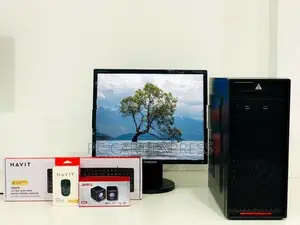 i3 2ND GEN DESKTOP PC WITH 19 INCH MONITOR