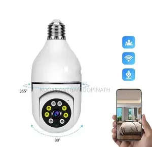 V380 Pro 3MP HD Camera Video Surveillance WiFi 360 Bulb