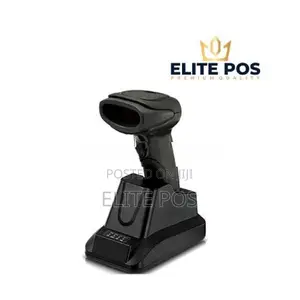 POS - 2D Handheld Wireless Barcode Scanner With Cradle Base