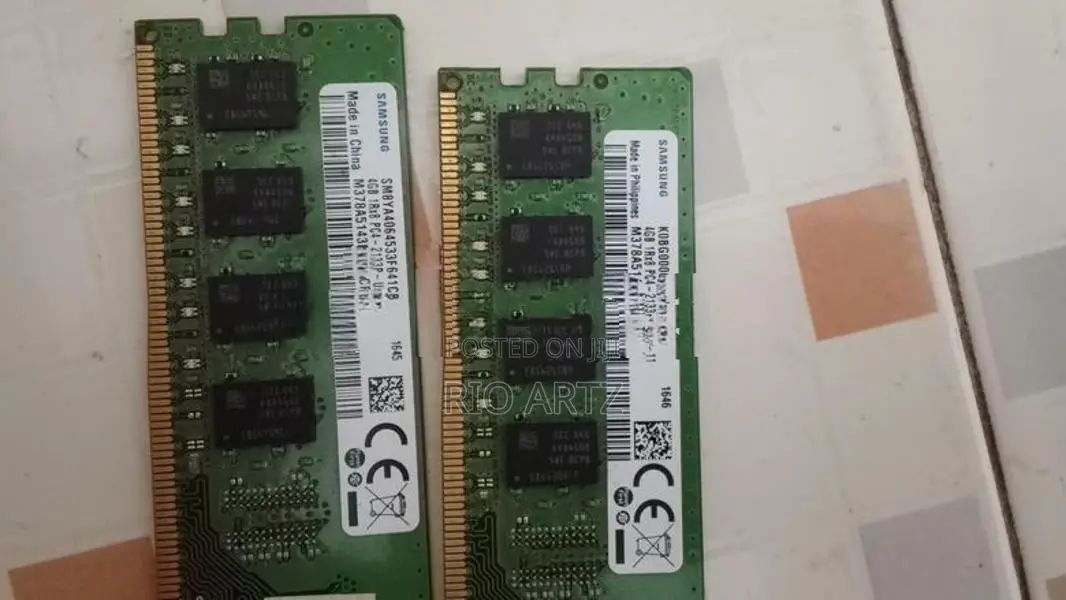 DDR4 4GB RAM Card