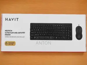 Keyboard with Mouse Combo