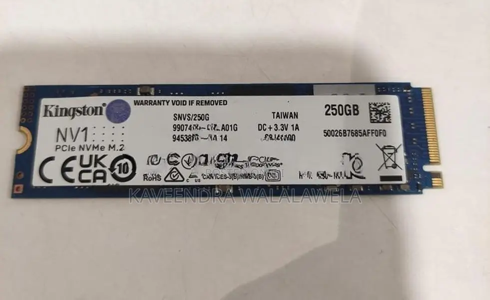 NV1 250GB NVMe M.2 SSD PCIe Gen3 x4
