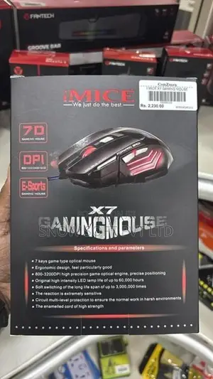 Imice X7 Gaming Mouse Wired RGB