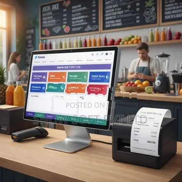 Smart POS for Juice with Smoothie Shops