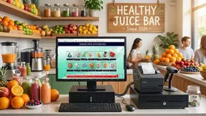 Smart POS for Juice with Smoothie Shops